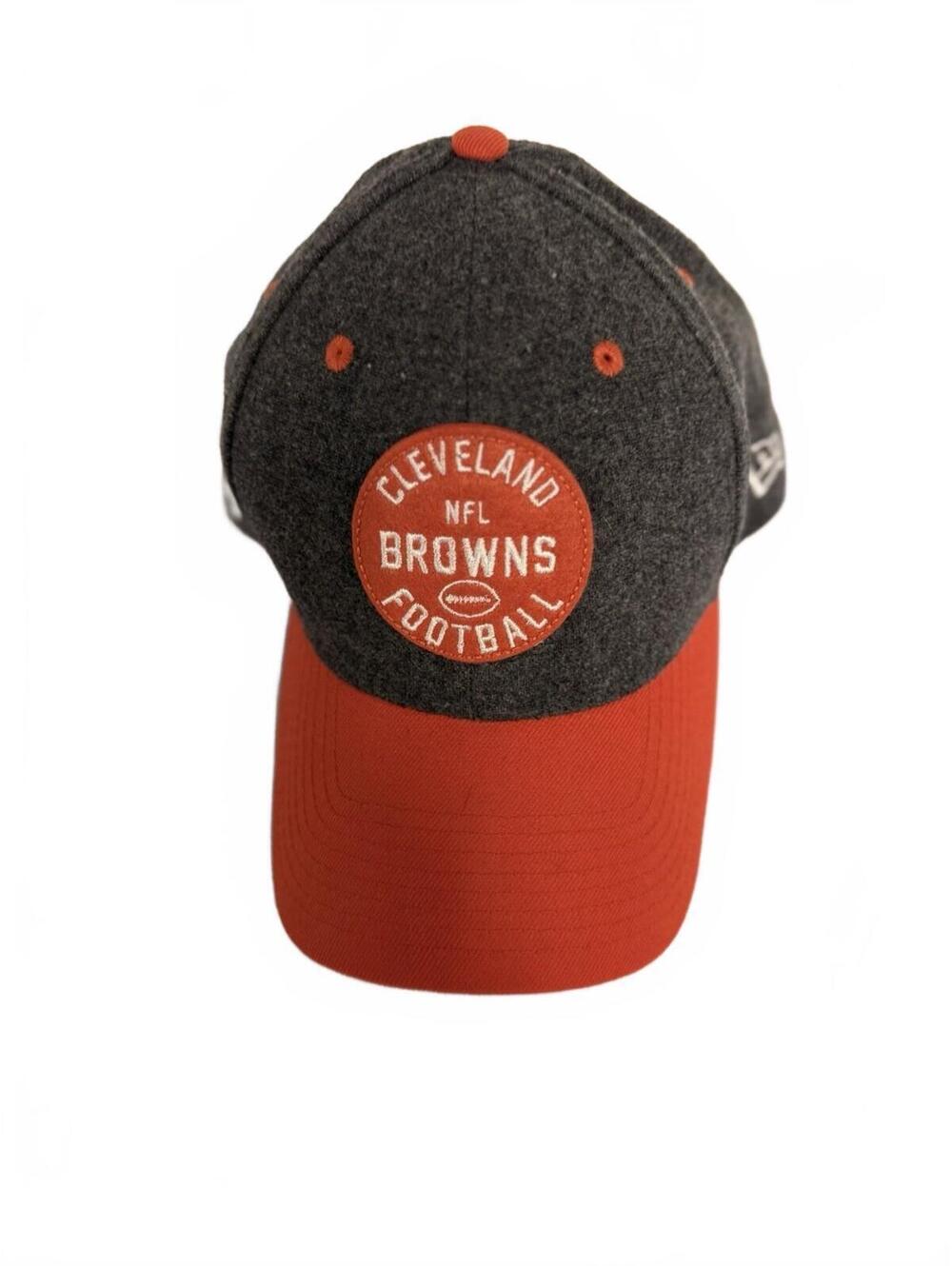 New Era Cleveland Browns Fitted Hat Cap Brown/Orange, NFL Football